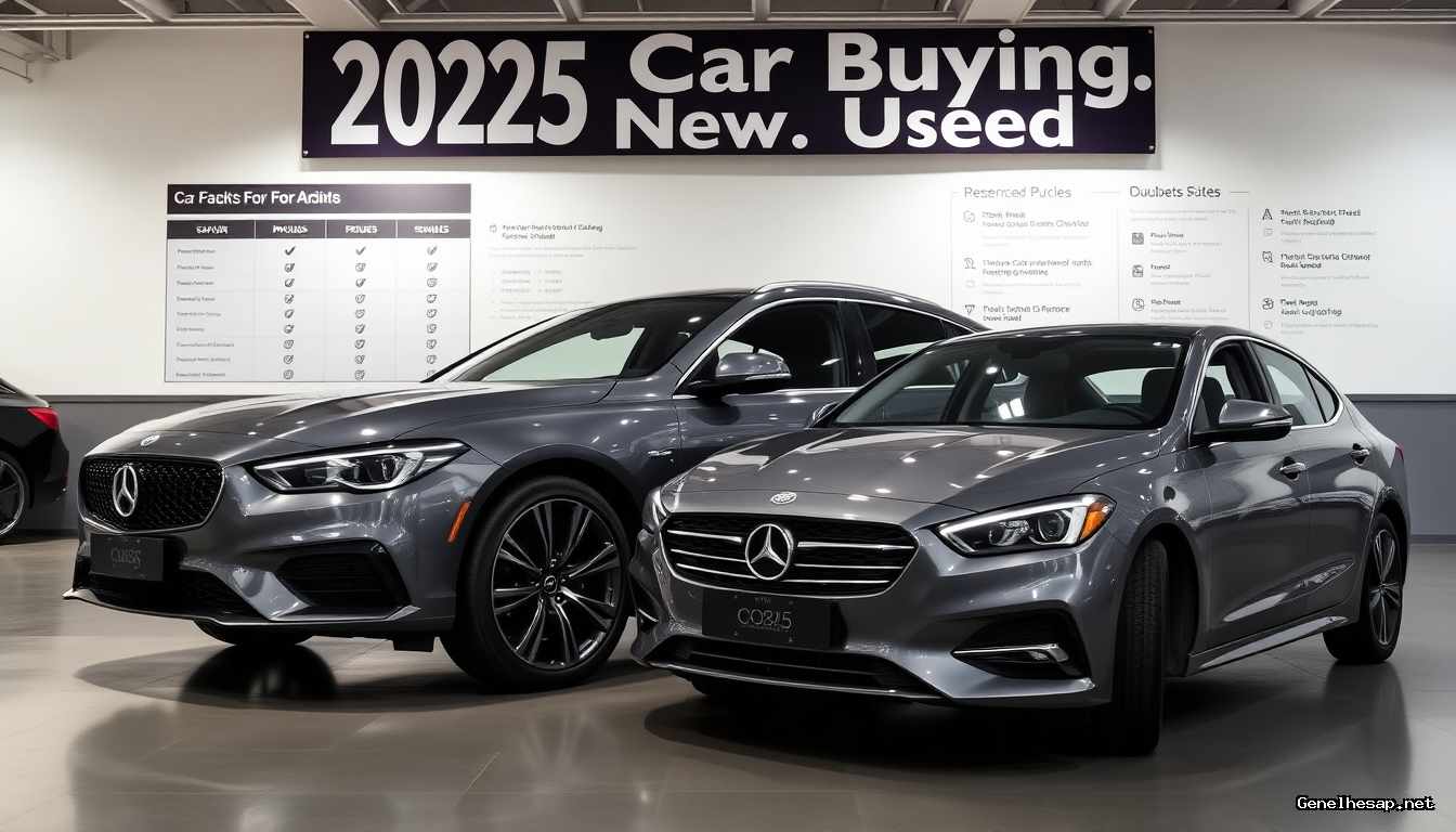 2025’te Araba Almak Mantıklı mı? İkinci El vs. Sıfır Karşılaştırması