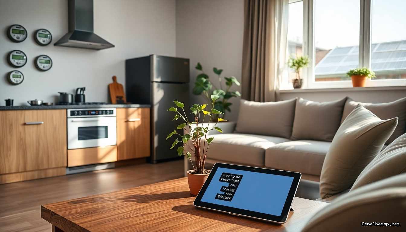 Elektrik ve Su Faturasında Tasarruf Etmenin Yeni Yöntemleri (2025)