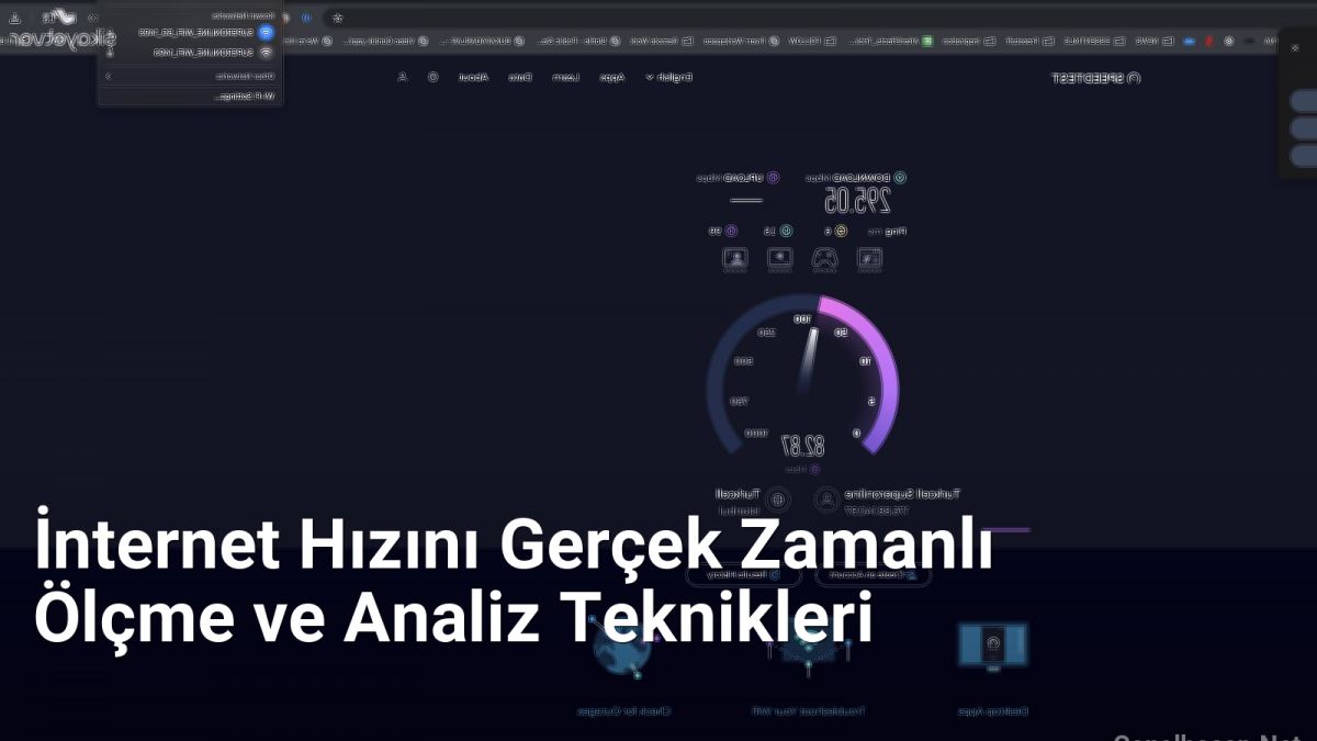 İnternet Hızını Gerçek Zamanlı Ölçme ve Analiz Teknikleri - Genelhesap.Net