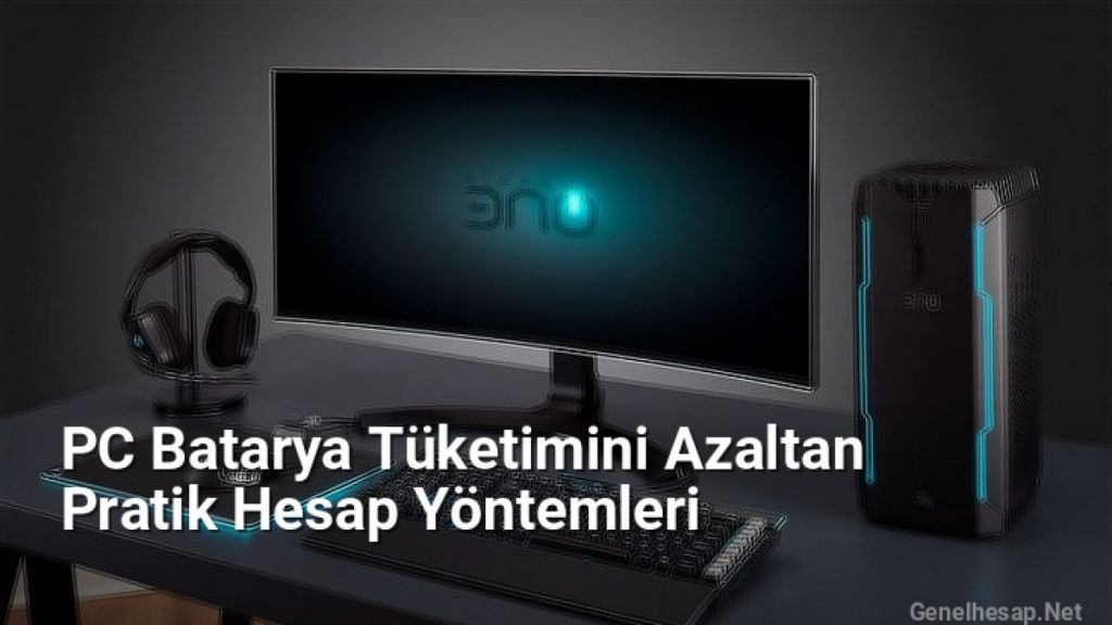 PC Batarya Tüketimini Azaltan Pratik Hesap Yöntemleri
